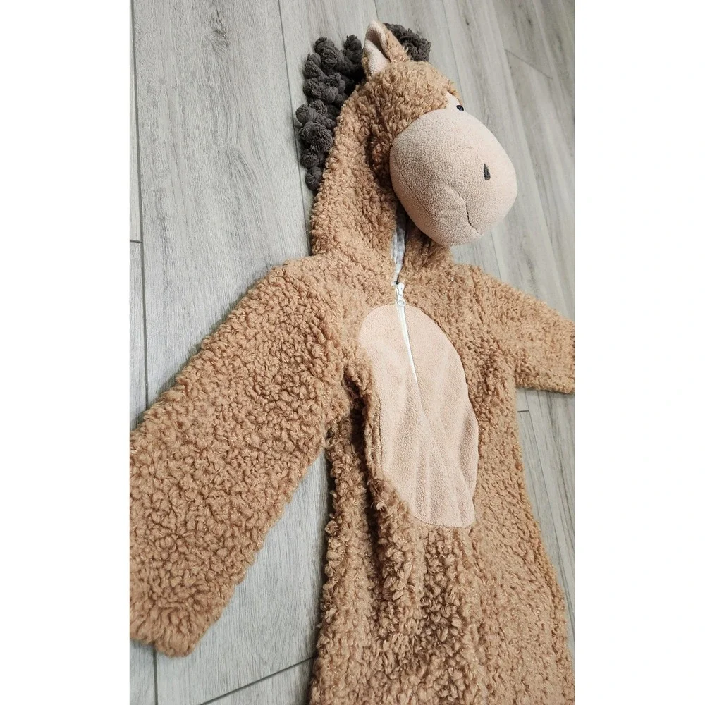 Princess Paradise Toddler Horse Pony Costume Jumpsuit Plush 18M-2T Halloween